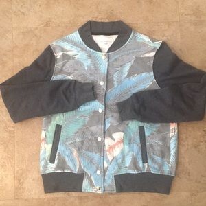 Tropical sublimated bomber jacket